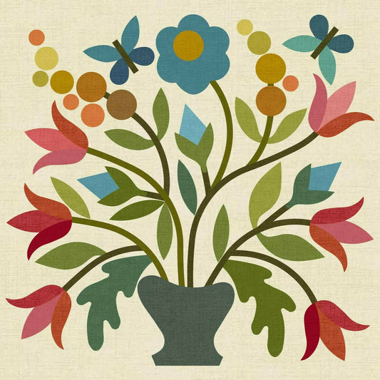 Silhouettes - Spring Bouquet LT Block 5 image 0