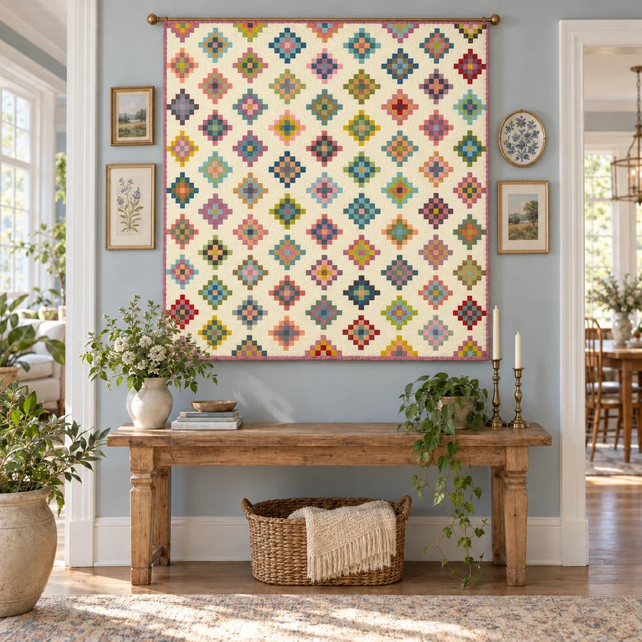 Babcia Square Quilt Pattern
