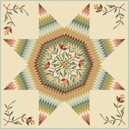 Crystal Star Quilt Pattern image 0