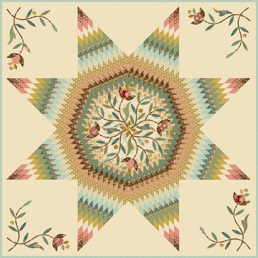 Crystal Star Quilt Pattern image 0