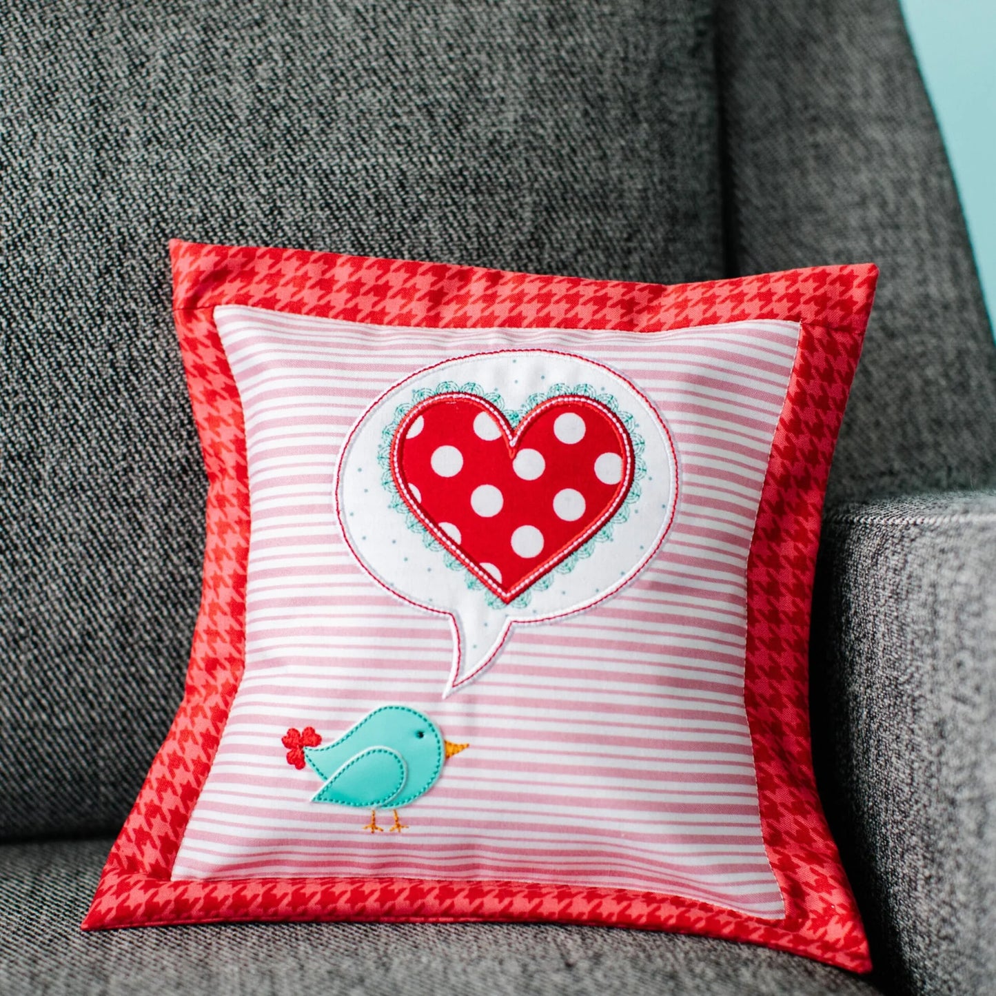 A Little Birdie Told Me Petite Pillow Pattern