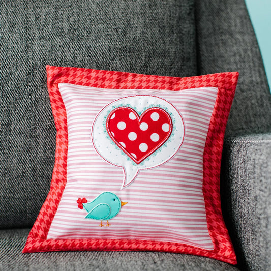 A Little Birdie Told Me Petite Pillow Pattern