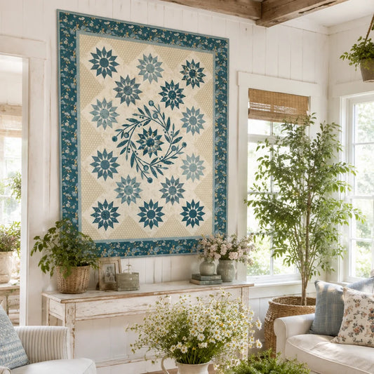 Blooming Star Bundle Pattern and Template