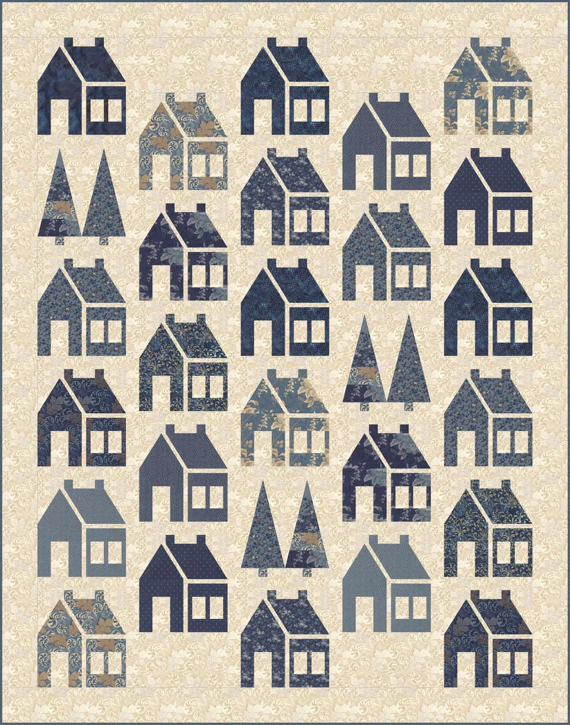 Blue Barn Quilt Pattern The Quilting Owl