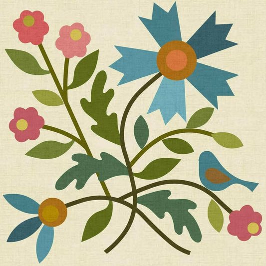 Silhouettes - Spring Bouquet LT Block 1 image 0