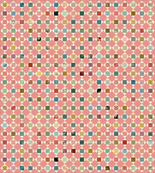 Square in a Square Quilt Pattern image 0