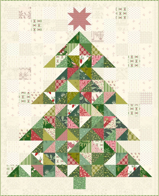 Christmas Tree Quilt Pattern – LBQ-1007-P