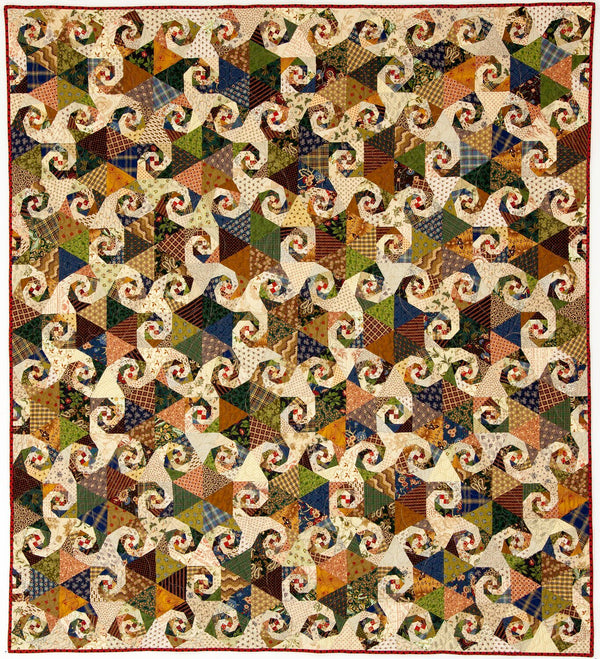 Slow and Steady Quilt Pattern | Pieced Design | The Quilting Owl