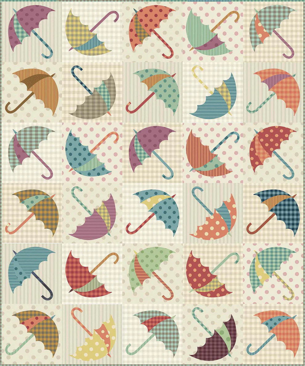 Dancing Umbrella Quilt Pattern