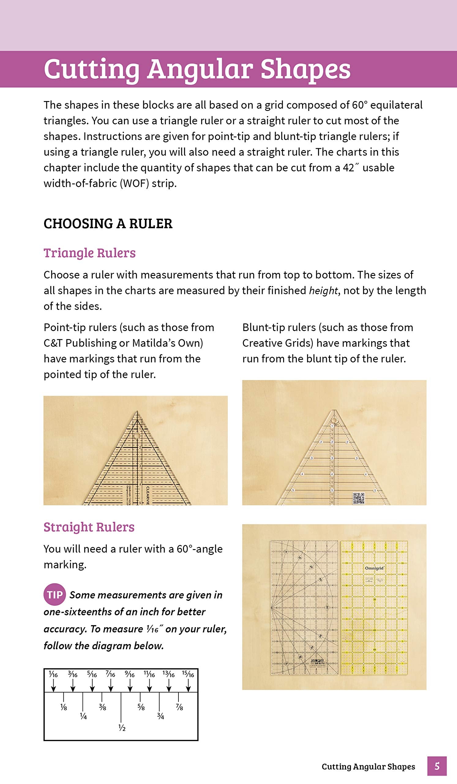 Quick & Easy Triangle Block Tool: Make 100 Triangle, Diamond & Hexagon Blocks image 4