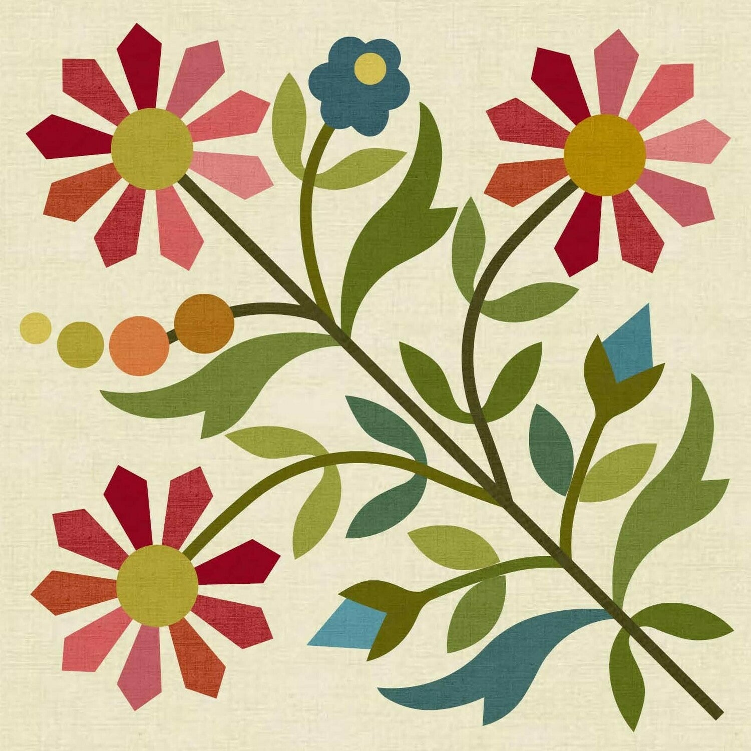 Silhouettes - Spring Bouquet LT Block 9 image 0