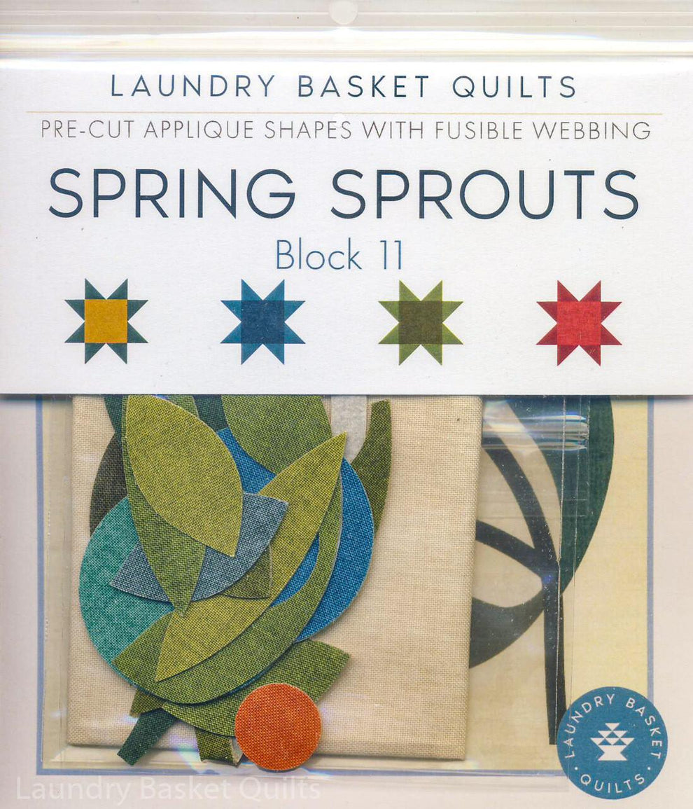 Silhouettes - Spring Sprouts LT Block 11