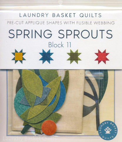 Silhouettes - Spring Sprouts LT Block 11