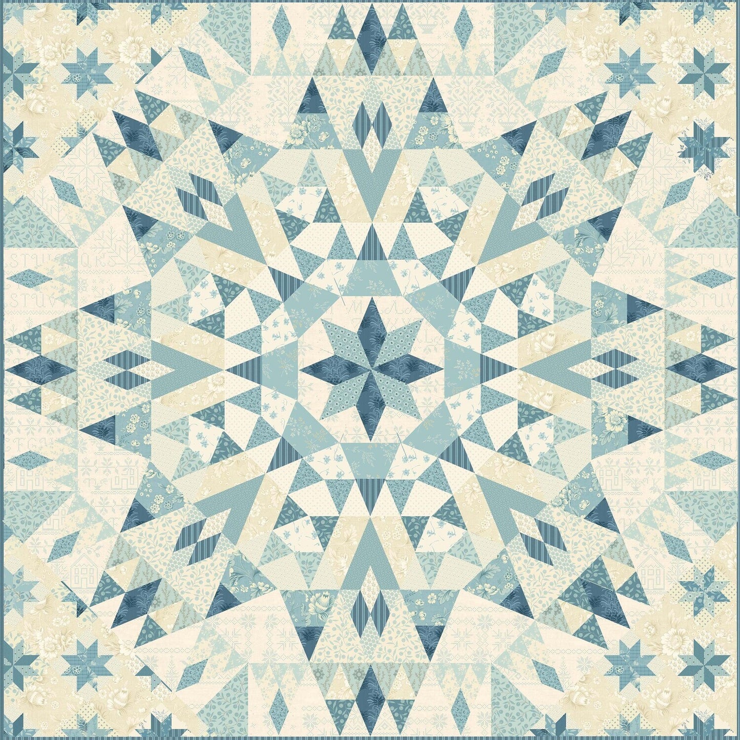 Montana Bluebird Quilt Pattern image 0