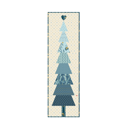 Holiday Spruce Table Runner Pattern