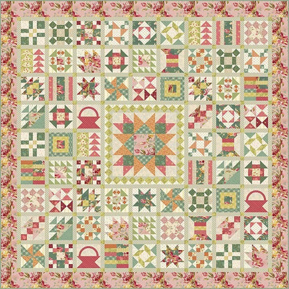 Lady Tulip Quilt Pattern image 0