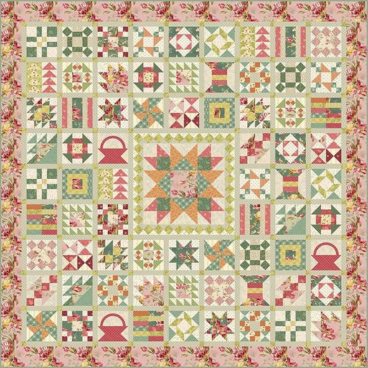 Lady Tulip Quilt Pattern image 0