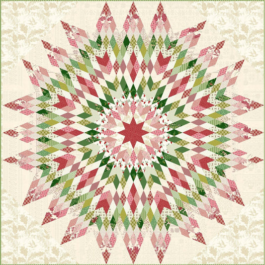 Amaryllis Noel Quilt Pattern image 0
