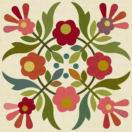 Silhouettes - Spring Bouquet LT Block 6 image 0
