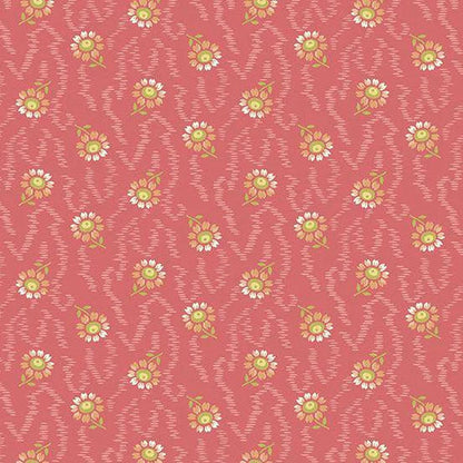 Lady Tulip - Dusty Rose Meadowland 185-E The Quilting Owl