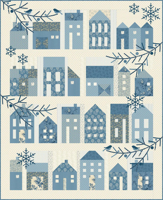 Winter Village quilt pattern