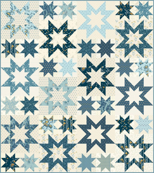 Sawtooth Star Quilt Pattern image 0