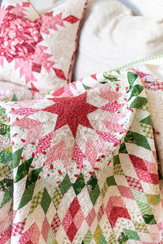 Amaryllis Noel Quilt Pattern