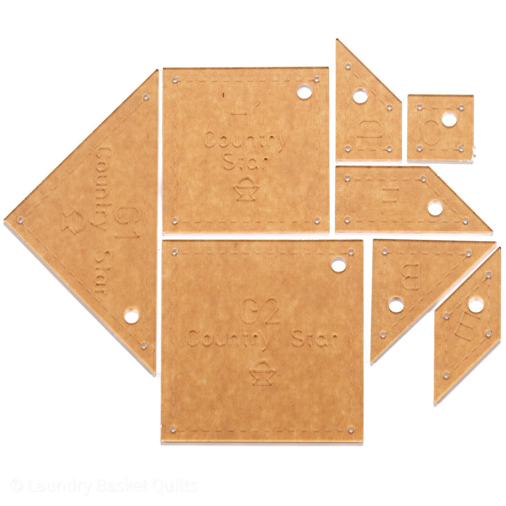 Country Star Templates