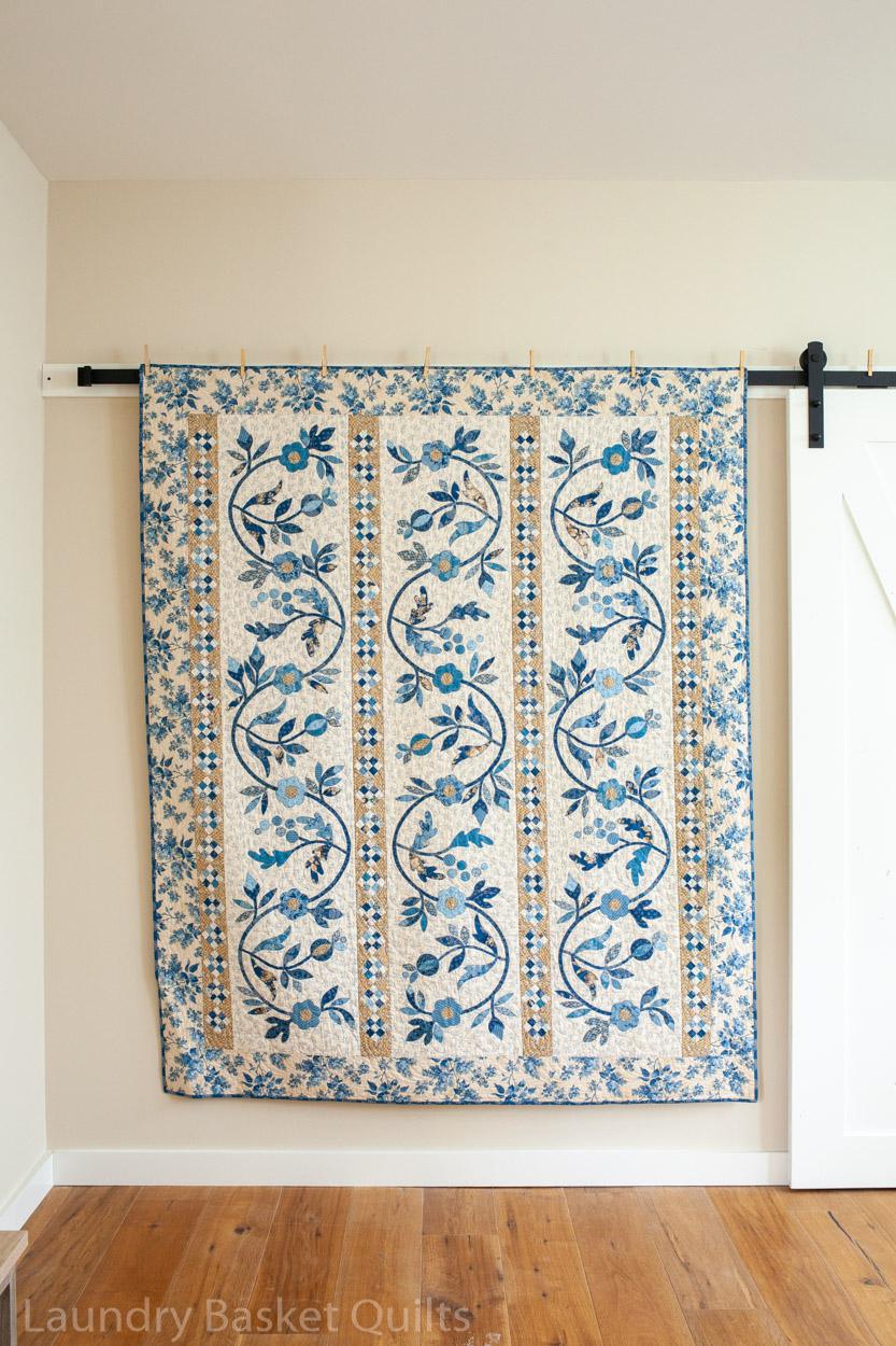 Reaching Out Blue Sky Quilt Pattern