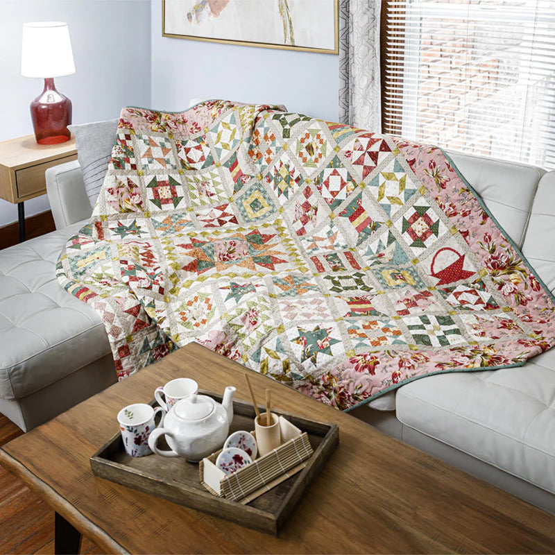Lady Tulip Quilt Pattern The Quilting Owl