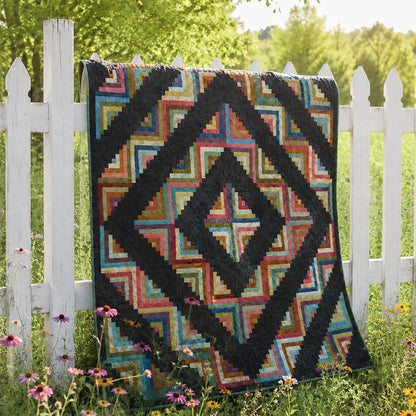 Log Cabin Quilt Pattern