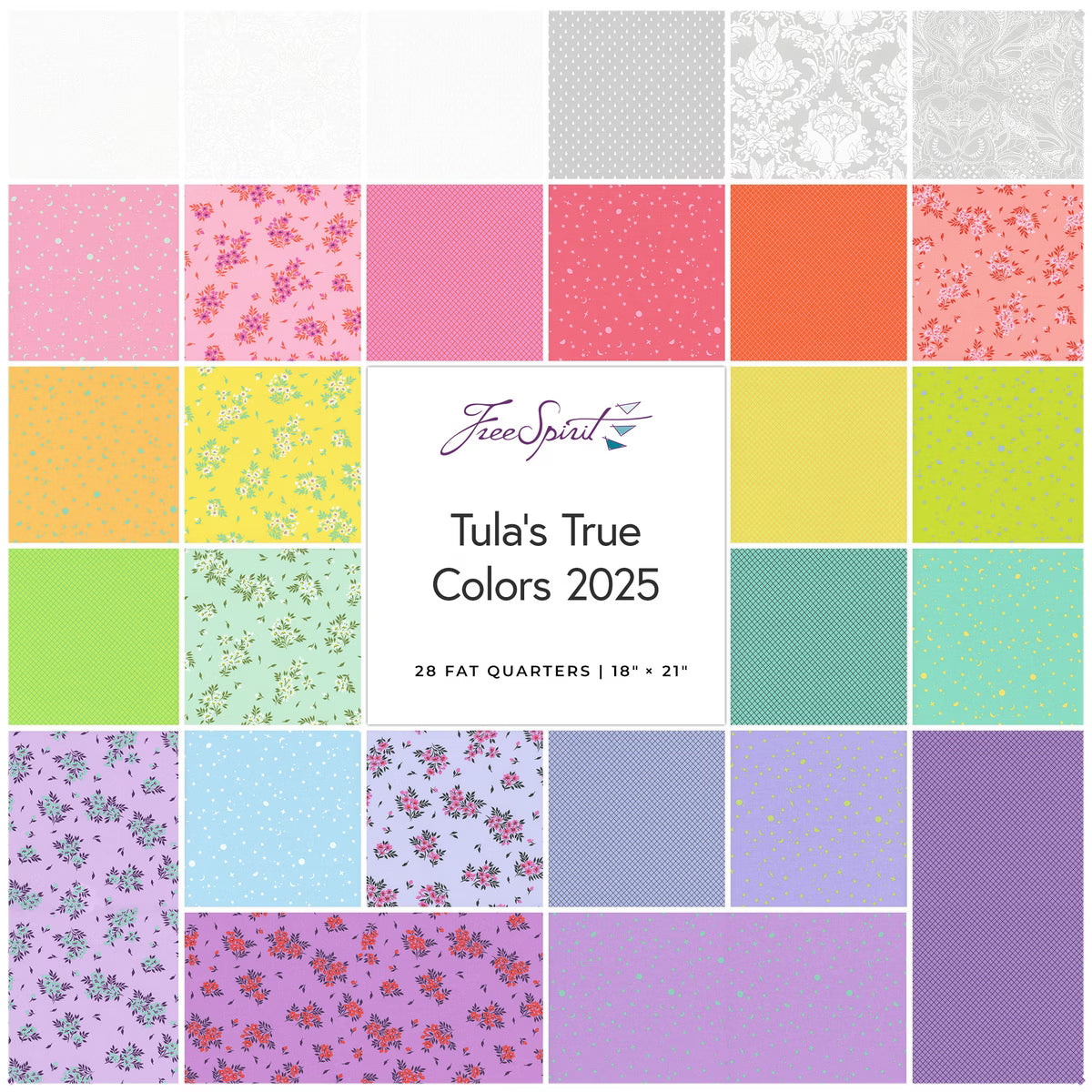 TULA PINK | TRUECOLORS Jelly Rolls