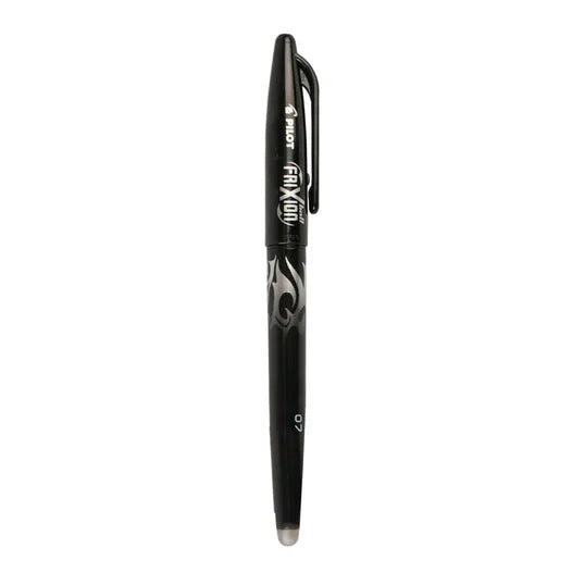 Black Frixion Ball Erasable Gel Pen | Pilot FX7-BLK