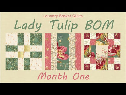 Lady Tulip Quilt Pattern