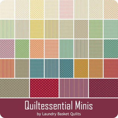 Quiltessential Minis 5" Squares — Laundry Basket Quilts for Andover Fabrics