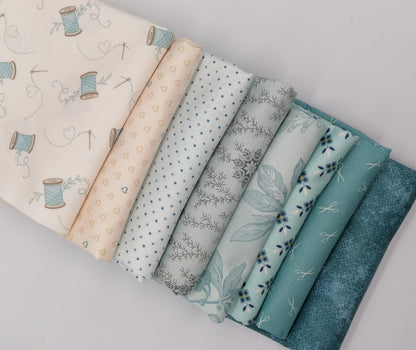 Blue Fat Quarter Bundle - LBQ10