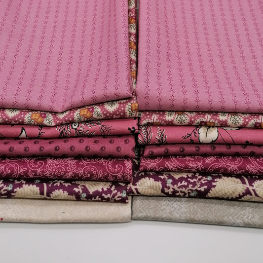 Purple Fat Quarter Bundle - LBQ11