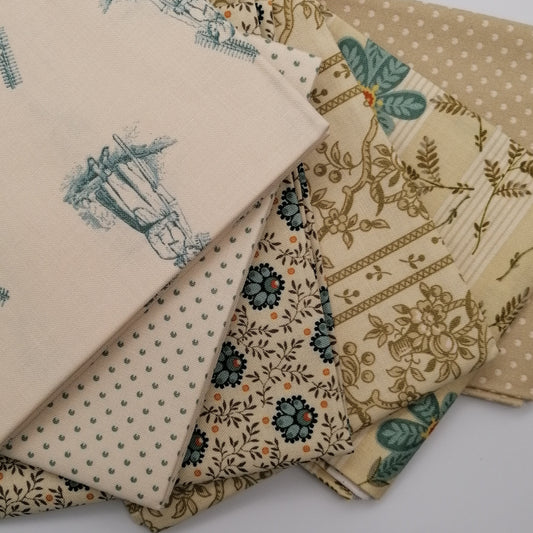 Farmers Daughter 6 fat quarter Bundle Neutral