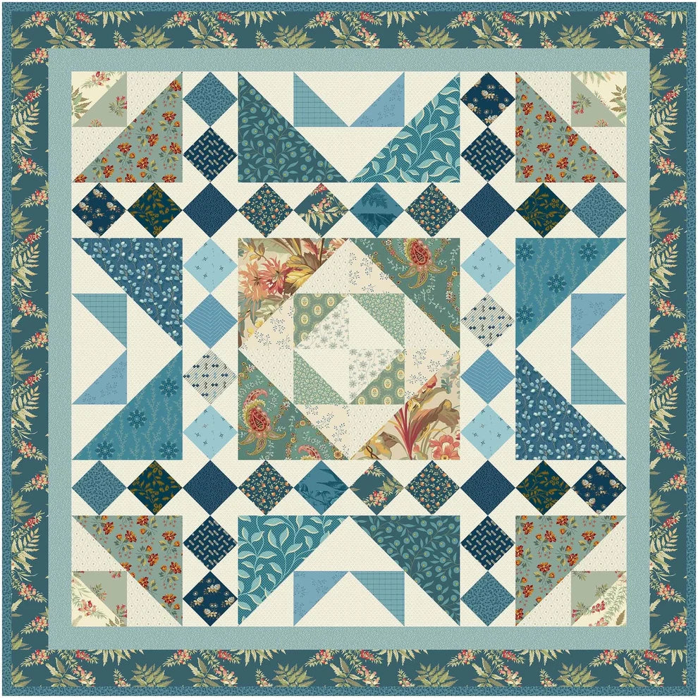 Secret Seasons - Blue Willow Fabric Kit