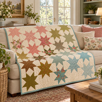 Sewing Star Quilt Pattern