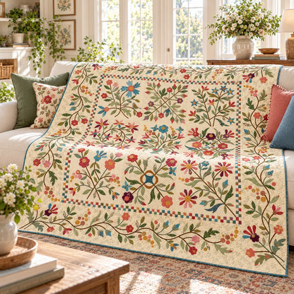 Spring Bouquet Quilt Pattern