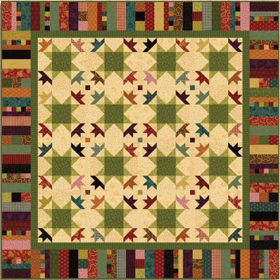 Welcome Wagon Patchwork Quilt Pattern