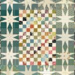 Rylan Mini Quilt Pattern: A V-block quilt design paired with Rylan Templates for precise cutting and hand piecing