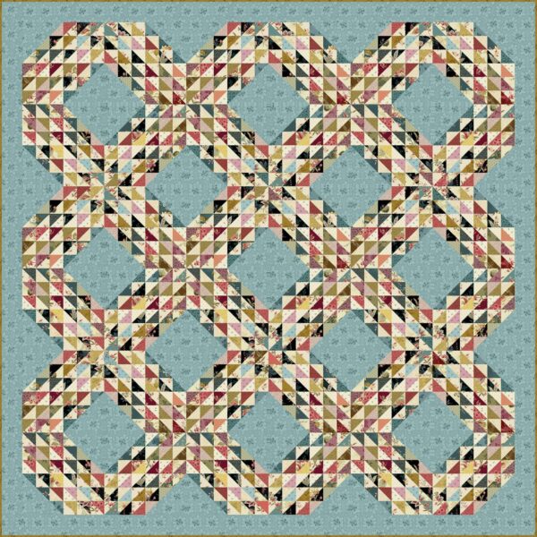 Tidal Wave Quilt Pattern by Laundry Basket Quilts, featuring a beautiful flowing design.